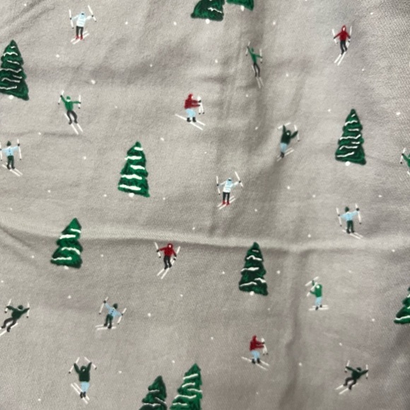 NWT J.Crew Flannel Ski Print Lounge Pants - Picture 6 of 7